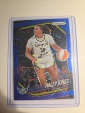 2025 WNBA PRIZM HALEY JONES #43 BLUE VELOCITY DALLAS WINGS 