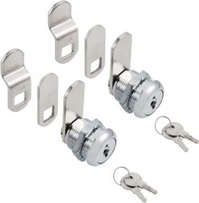 Cabinet Cam Locks Keyed Alike, 5/8  Cylinder Cam Locks for Tool Box RV Compart
