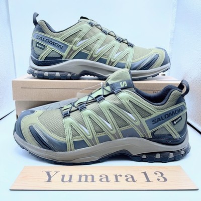 靴 SALOMON gore-tex XA PRO 3D Salomon XA Pro 3D GORE-TEX Olive Night Black L47867900 Men's Size