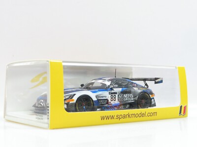 1:43 Spark SB400 Mercdes AMG GT3 AKKA ASP Pole Position 24h Spa 2010 X7