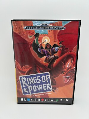 Sega Mega Drive Spiel : Rings of Power - OVP & Anleitung | MD PAL 16-Bit B3122