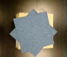 Neuf Desso Stratos haut de gamme 16 dalles moquette bleue 4 m² new carpet tiles