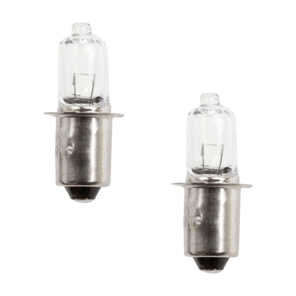 TRUMPF 2 Stück Halogenbirnchen mit Stecksockel PX13.5s für Fahrrad HS3 6V/2.4W