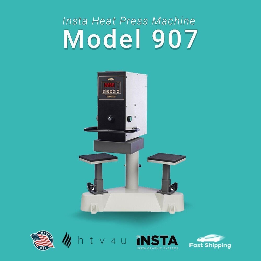 3D Heat Press サブリメーション用 Insta Heat Press Machine Model 907 | eBay