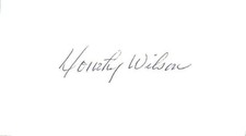 DOROTHY WILSON~AUTOGRAPH~1933~AGE OF CONSENT Index card