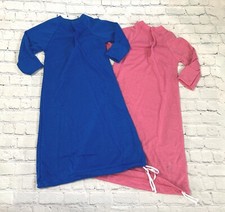 Lot 2 Vtg Baby Oneita Layette Up To 16 lbs Gown Made In USA Twin Sleep Sack Bag