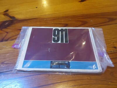 1967 Porsche 911 Owners/Drivers Manual Book | eBay