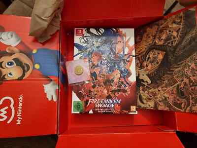 Fire Emblem Engage Divine Edition NEU VERSIEGELT mit Bonus Münztuchbox