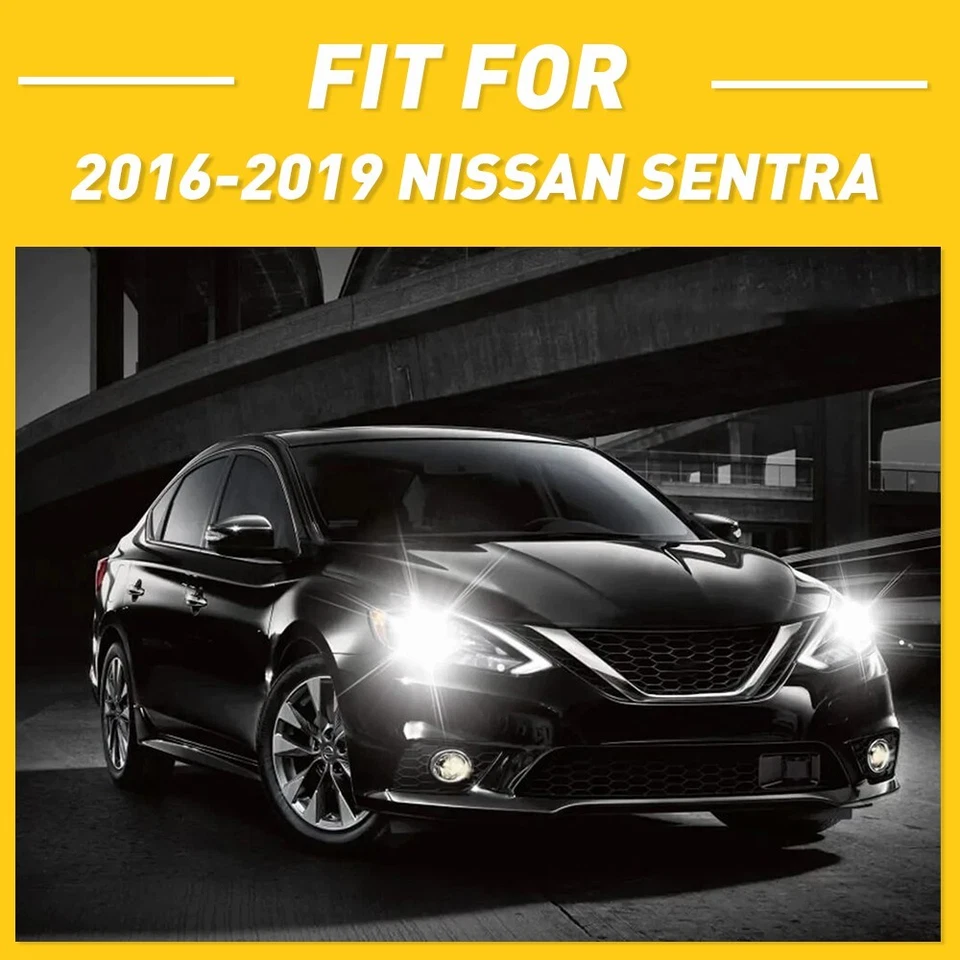 Juego de soportes de soporte de parachoques delantero izquierdo y derecho para Nissan Sentra 2016-2019 Foto 2 de 4