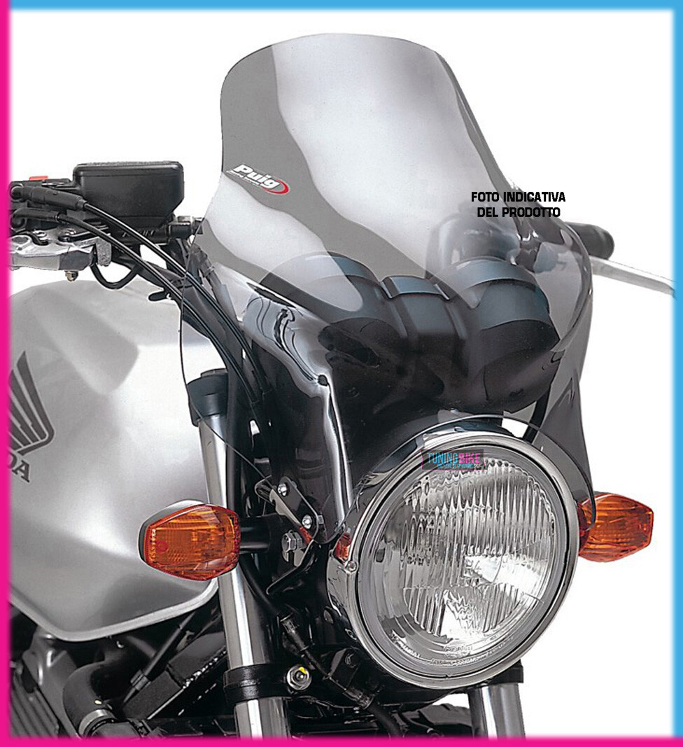 Moto Pare Brise Batwing Craftride Compatible Avec Moto Custom Fumé Noir DPLB ✓ Achetez Maintenant