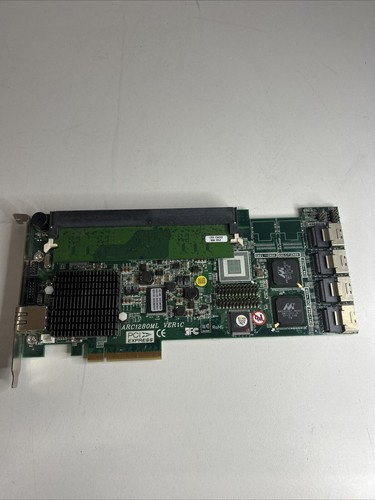 Areca ARC-1280ML 16 Port 256 MB DDR2 RAID PCIe Adapter Card 71-1261D1-ML0C