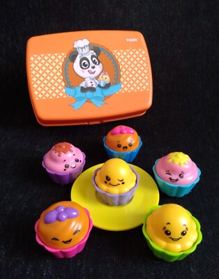 Tomy Toomies Shake and Sort Cupcake Shape Sorter Toddler Toy With Rattle Sounds