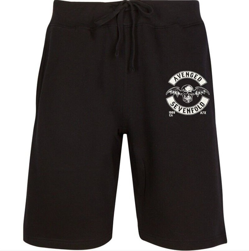 BERMUDA before a chain 未開封 Avenged Sevenfold Heavy Metal Band Black Fleece Shorts | eBay
