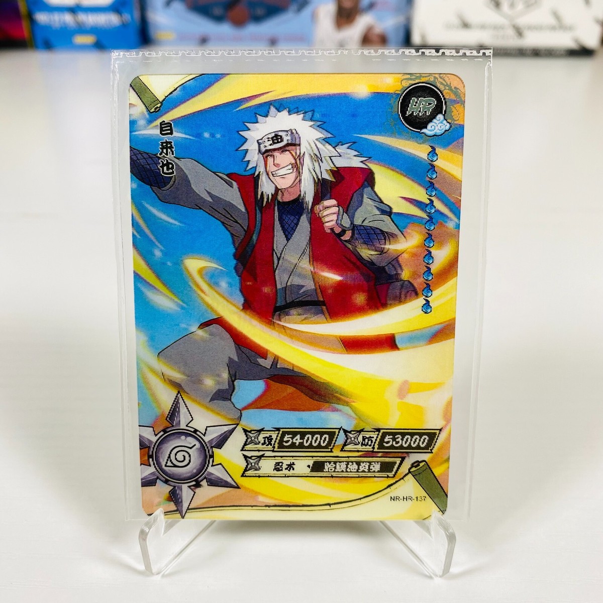 Naruto Kayou CCG Jiraiya HR 137 TCG NR-HR-137 NM Pervy Sage