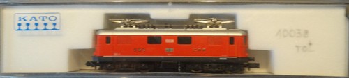 KATO     K 11602  (Spur N)    E - Lok der SBB   BR 10038 + OVP - geprüft | Zustand: Gebraucht