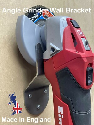 * Winkelschleifer Wandhalterung hergestellt in Großbritannien passend für 115 mm 4 1/2'' Winkelschleifer + Schrauben