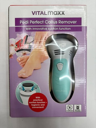 Vitalmaxx Pedi Perfect Callus Remover with Attachments, BRAND NEW - Picture 2 of 8