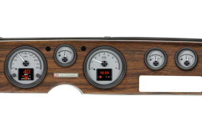Dakota Digital 1970-81 Firebird/Trans AM HDX Silver Gauge Kit HDX