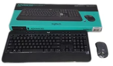Logitech Advanced Combo Keyboard and Mouse Combo - Black