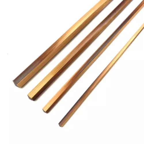 Handmade Flame Bamboo Fly Rod Blanks 6 '0"~2 wt/Vintage Taper/Fly Fishing Rods