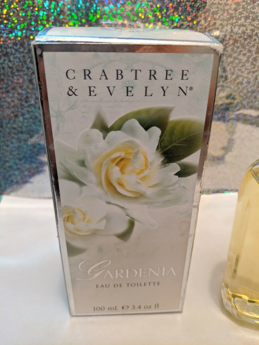 NIB VINTAGE Crabtree & Evelyn GARDENIA 3.4 oz Eau De Toilette EDT