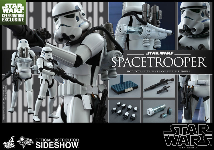1/6 Star Wars The Force Awakens Spacetrooper MMS291 Figure Hot