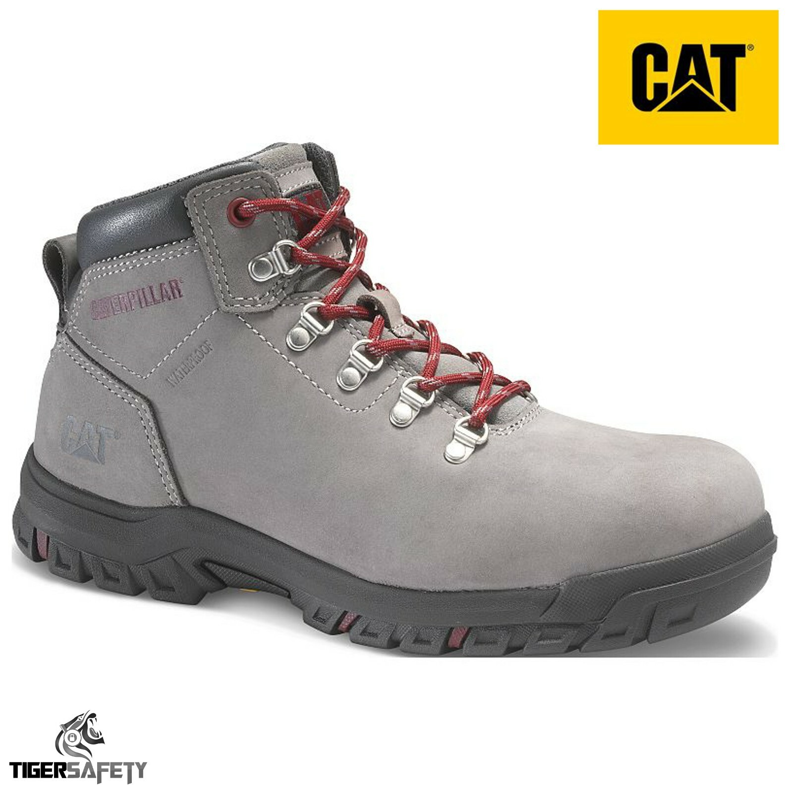 Caterpillar CAT Mae S3 SRA Ladies Waterproof Nubuck Steel Toe Cap