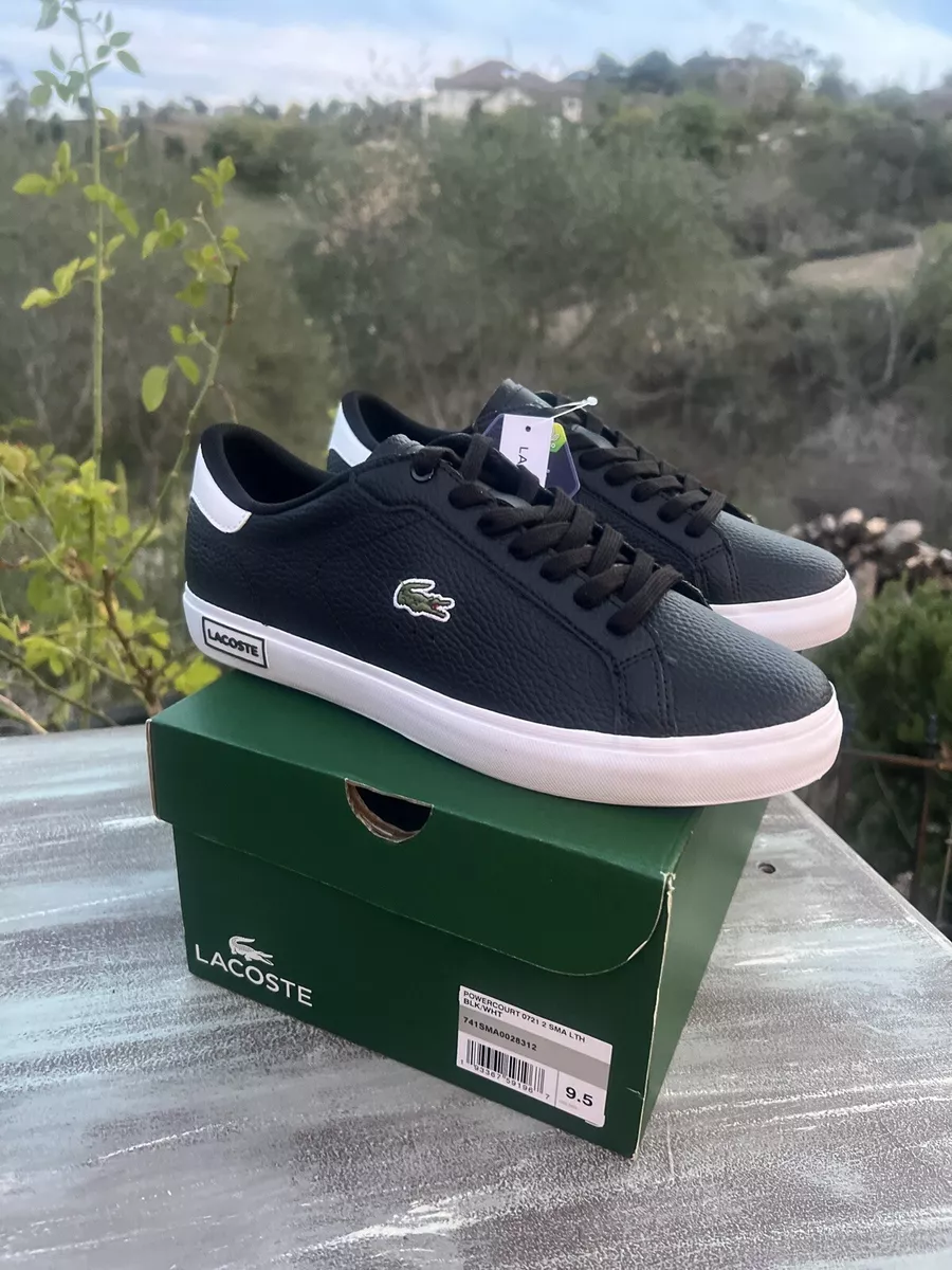 Shoes Lacoste Powercourt 0721 2 SFA Lace-Up SZ9.5 |