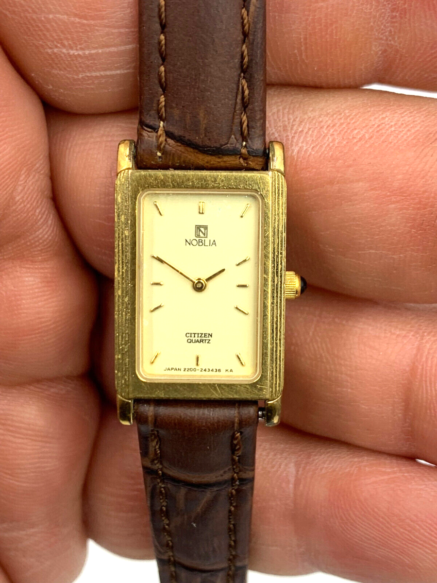 Citizen Noblia Watch Ladies Gold Plated 2200-Y53911 New Band  display picture 1