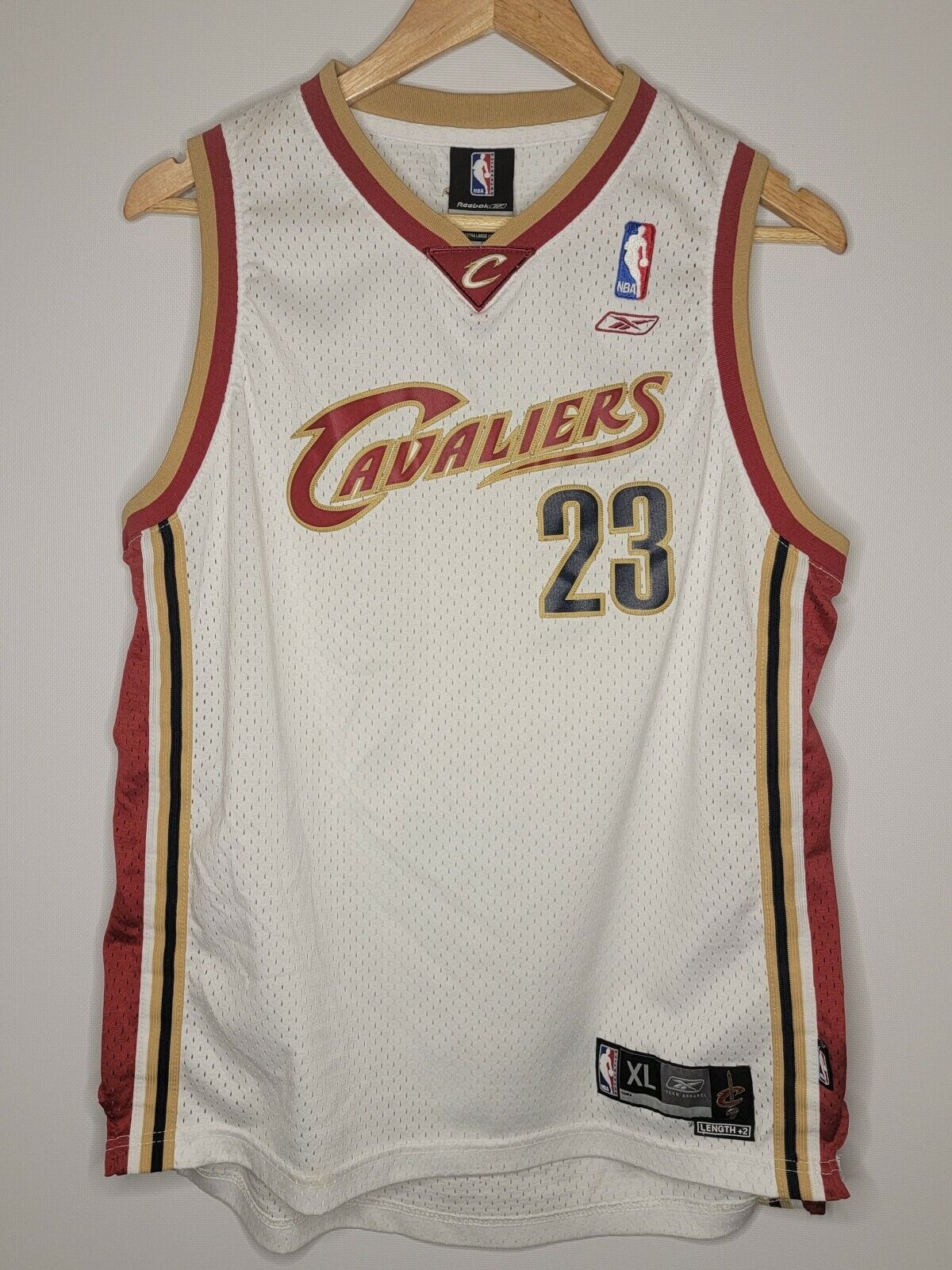 Cleveland Cavaliers #23 LeBron James Gold Road Jersey