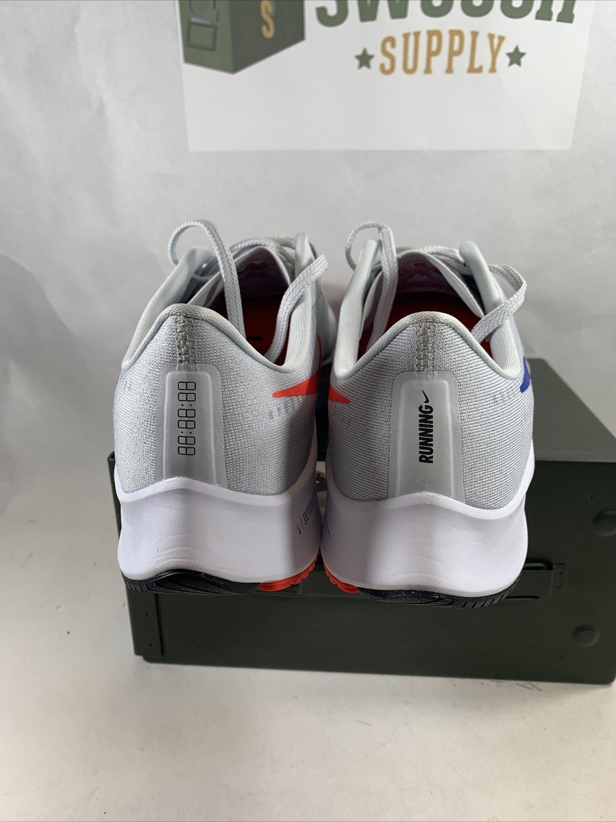 Size 6.5 - Nike Air Zoom Pegasus 37 Platinum Racer Blue for sale