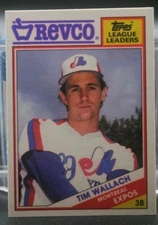 Tim Wallach (Expos) - 1988 Topps Revco #6