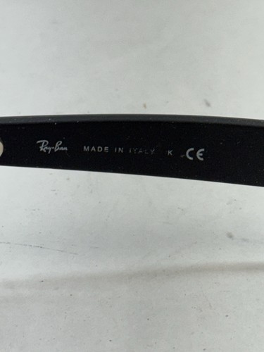 Ray-Ban RB2132 NEW WAYFARER 622 Matte Black Rubber 52-18-145 Frame Only - Picture 4 of 8
