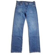 Levi's 501 Original Fit Jeans 36x34 Straight Leg Button Fly Capsule Wardrobe