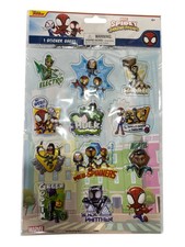 Marvel Spider-Man Puffy Sticker Sheet 12 Raised Stickers, Licensed
