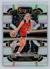 2024 Panini Select WNBA #57 Julie Vanloo Prizms Silver