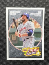 2008 Upper Deck Baseball Heroes Kevin Youkilis Boston Red Sox Black #25