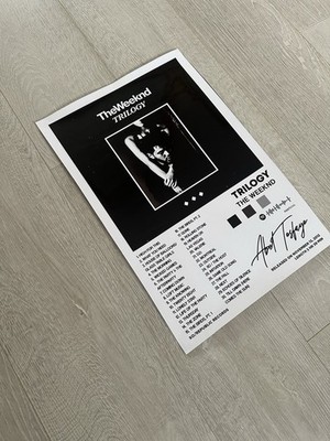 The Weeknd Trilogy Poster | XO | Music Wall Art | 12x18 Print. New and Unused.