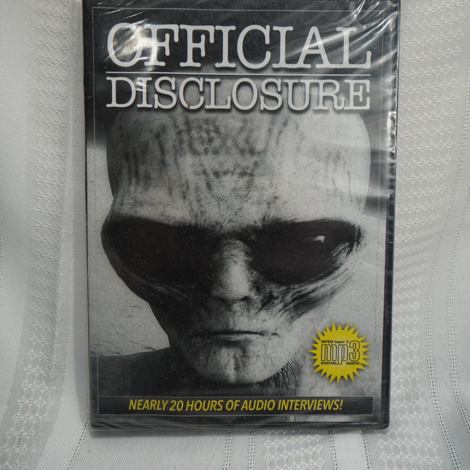 Official Disclosure MP3 CD Nearly 20 Hours Audio Interviews UFO Alien Sealed