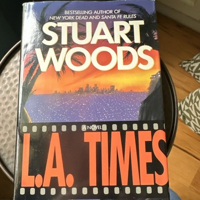 L.A. Times Stuart Woods Hardcover HarperCollins 1993 Thriller Dust Jacket Novel