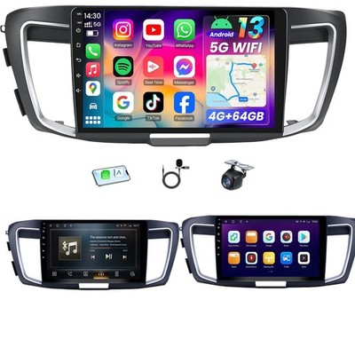 4CORE 4G+64G Android Car Radio Stereo 10'' Touchscreen for Honda Accord 013-2015