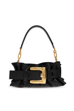 BALMAIN Anthem Mini Black Shoulder Bag New  Authentic