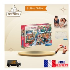 Puzzle Adulte 500 Pièces CLEMENTONI - Joy of Christmas 35160 - Éco-Responsable