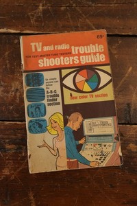 TV & RADIO Trouble Shooters Guide 1969 USED