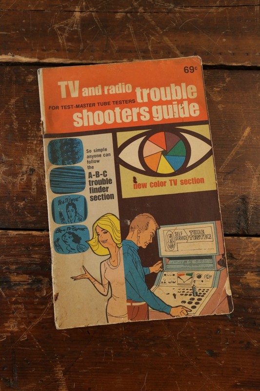 TV & RADIO Trouble Shooters Guide 1969 USED