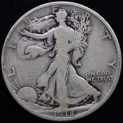1918-D Walking Liberty Half Dollar — photo from another recent sale