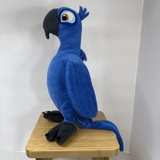 Kohl's Cares Rio Macaw Plush 2014 Movie Blue 13" Blue Stuffed Bird Parrot Toy