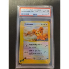Teddiursa 109/144 Skyridge Reverse Holo PSA 8 on eBay