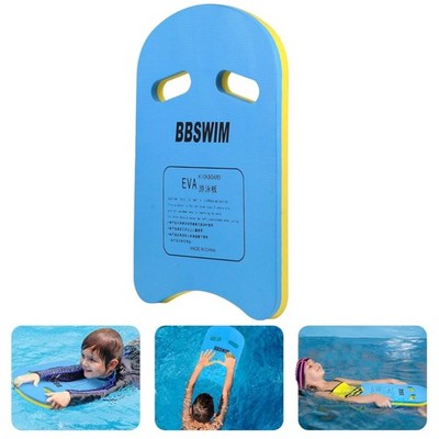 Schwimmbrett Kinder Erwachsenen Schwimmschulung PE Schaumstoff Griff blau sch...