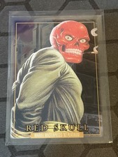 2024 SkyBox Marvel Masterpieces 92 Platinum Red Skull #80 Clear Cut